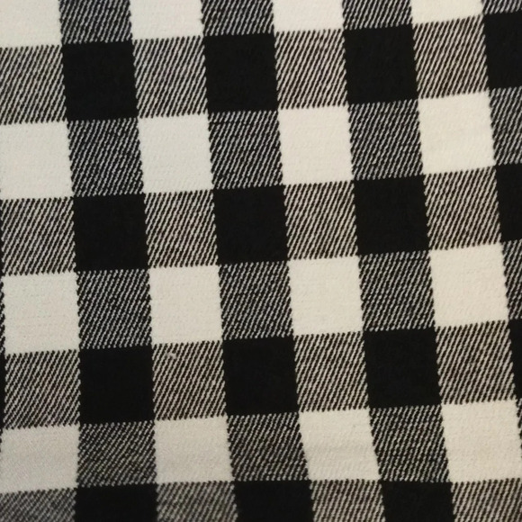 Free People high rise cropped flare checked gingham zip button closure Medium - Picture 8 of 12